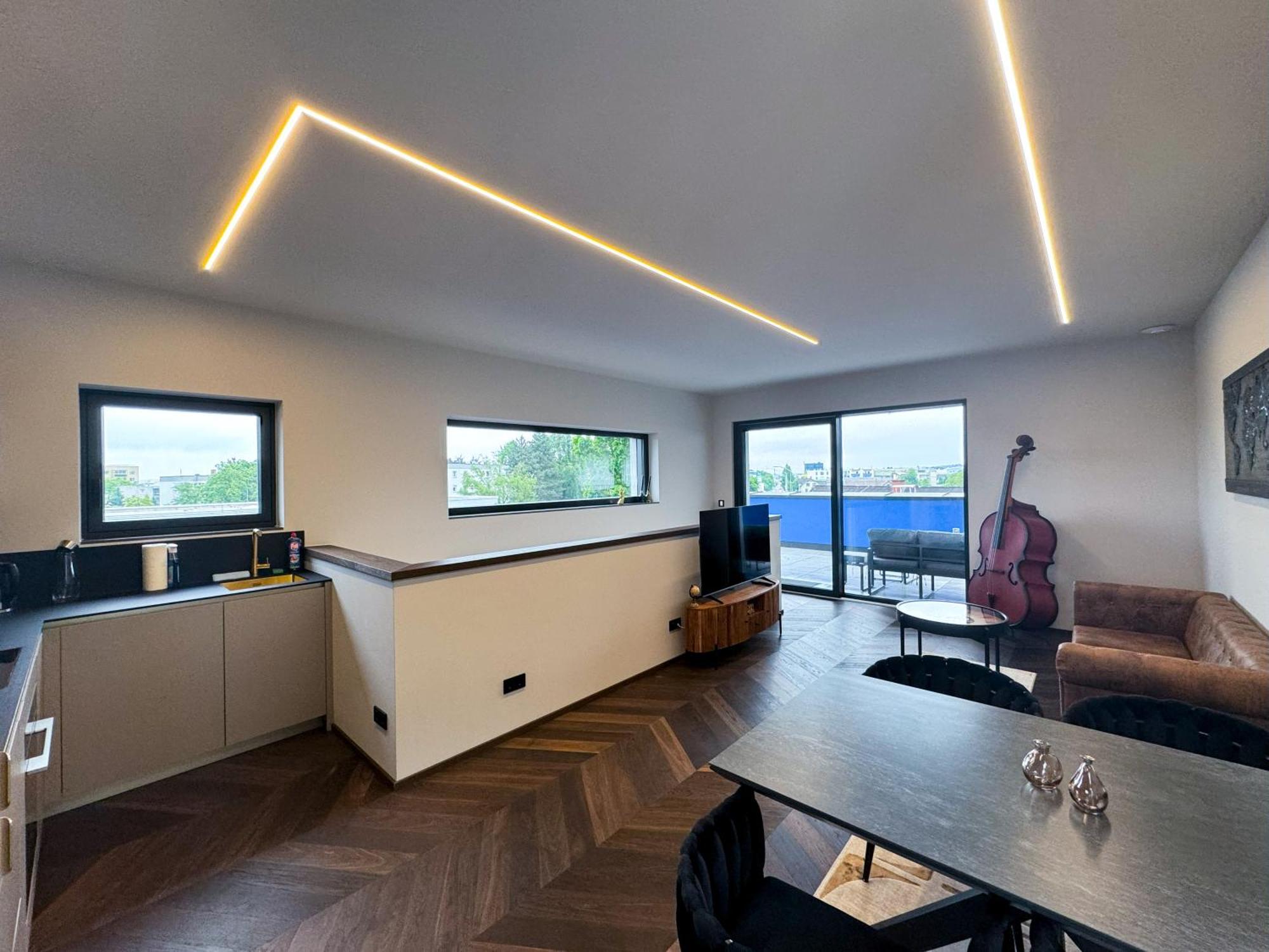 Luxus-penthouse Mit Weitblick Ueber