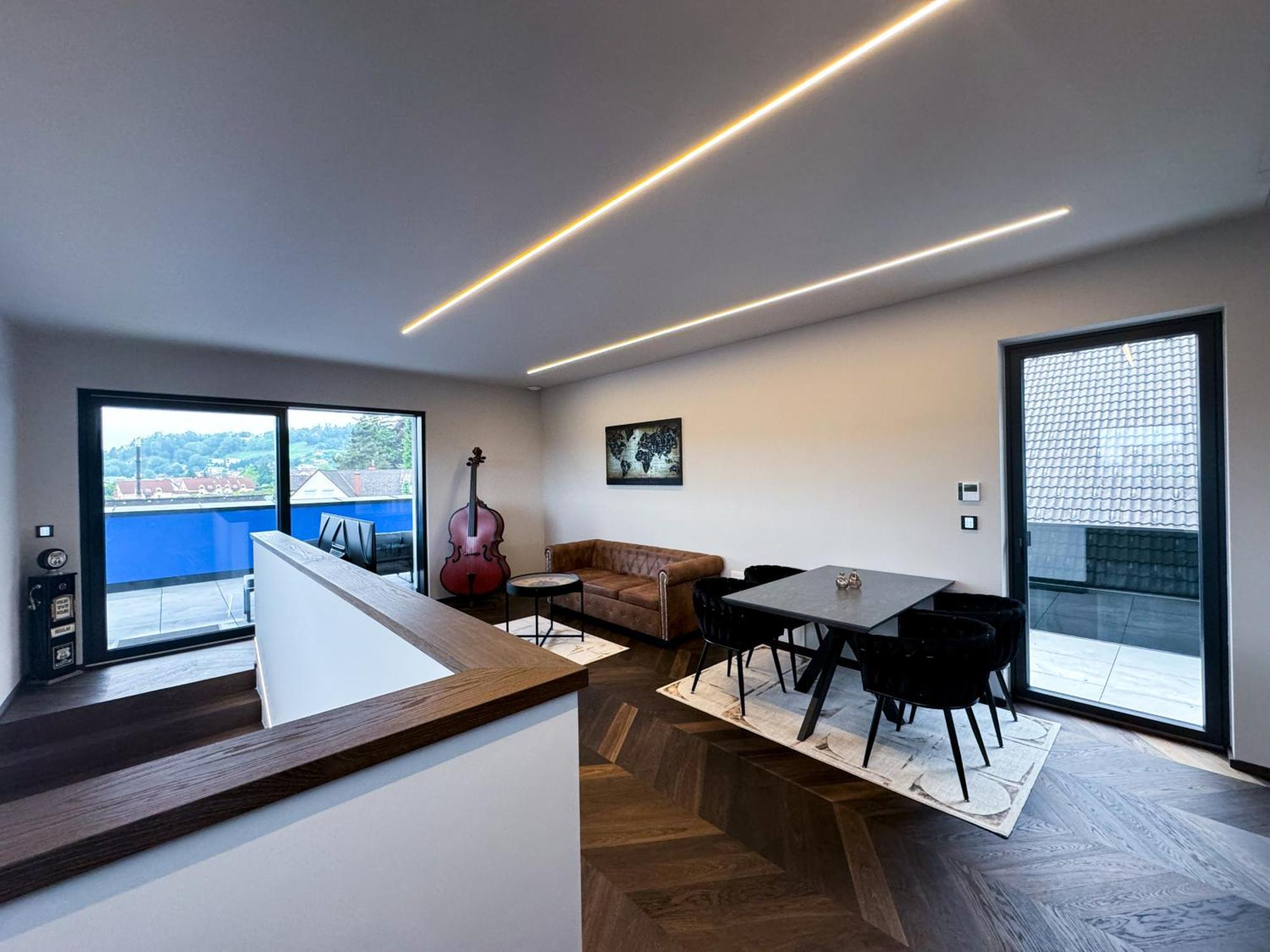 Apartment Luxus-penthouse Mit Weitblick Ueber Graz